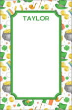 Load image into Gallery viewer, Pinch Me Party St. Patrick&#39;s Day Notepad, Multiple Sizes Available