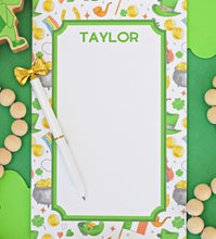 Load image into Gallery viewer, Pinch Me Party St. Patrick&#39;s Day Notepad, Multiple Sizes Available