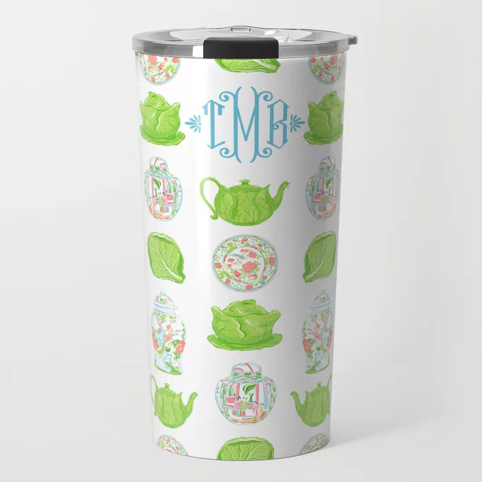 Cabbage Garden Personalized Travel Tumbler