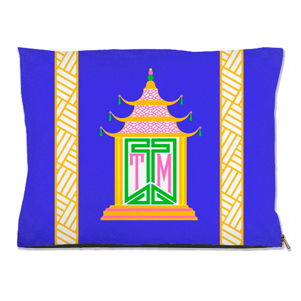Royal Pagoda, Lapis, Pet Bed, (3) Sizes Available