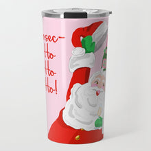 Load image into Gallery viewer, Prosec-Ho-Ho-Ho Personalized Christmas Travel Tumbler