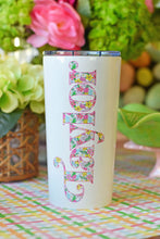 Load image into Gallery viewer, English Garden Personalized Travel Tumbler