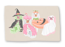 Load image into Gallery viewer, Spooky Staffies Halloween Lightweight Cotton Rug