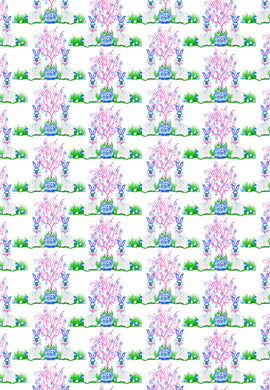 Spring Staffies Easter Gift Wrap