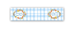Thanksgiving Crest Personalized Table Runner, 2 Sizes Available