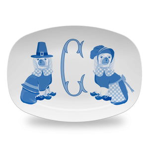 Pilgrim Pooches Personalized Melamine Platter