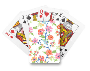 Conservatory Garden, Bone White, Playing Cards