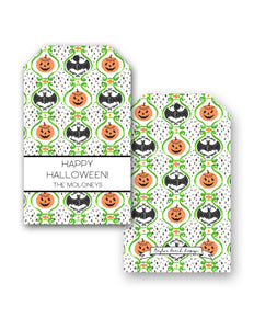 Trick or Treat Trellis Personalized Halloween Hang Tags