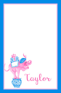 Trunk of Lovin' Elephant Valentine's Notepad, Multiple Sizes Available