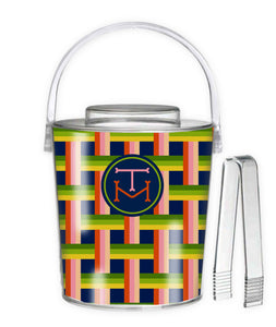 Warp & Weft Personalized Ice Bucket
