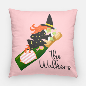 Witch's Brew Halloween Personalized 20"x20" Pillow Cover