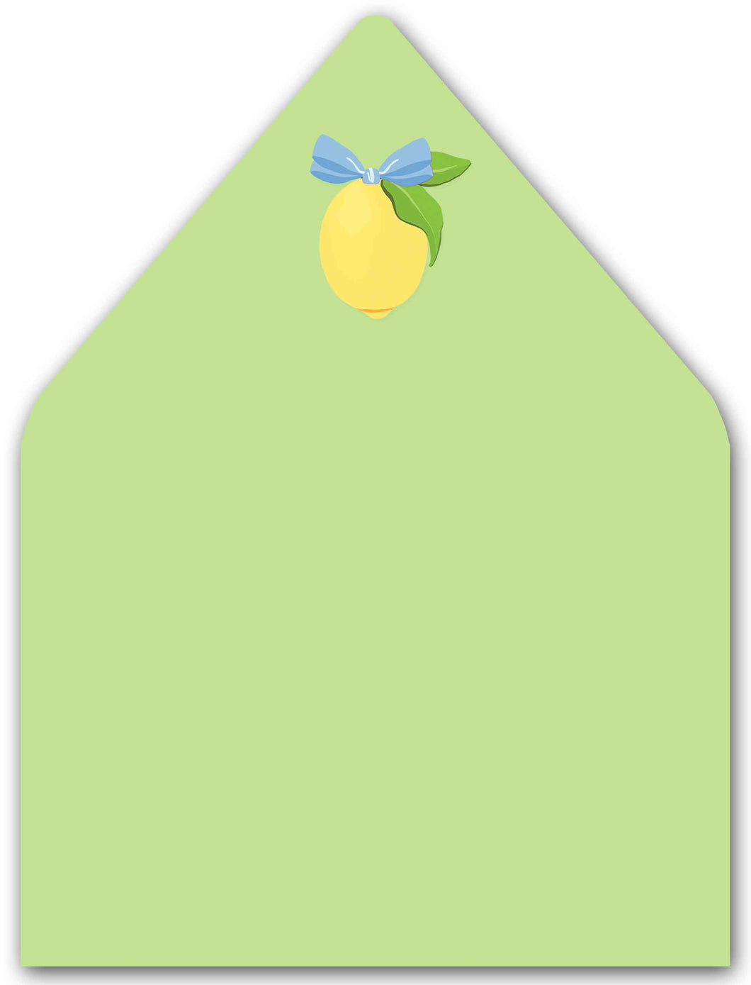 Holiday Lemon A7 Patterned Envelope Liners