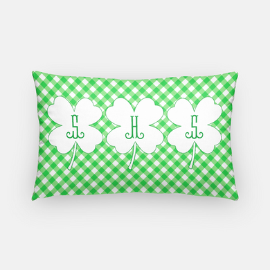Gingham & Green Personalized St. Patrick's Day 14