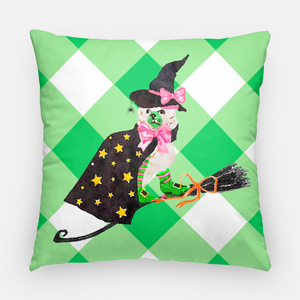 Staffie Witch Halloween Pillow Cover, 3 Colors Available